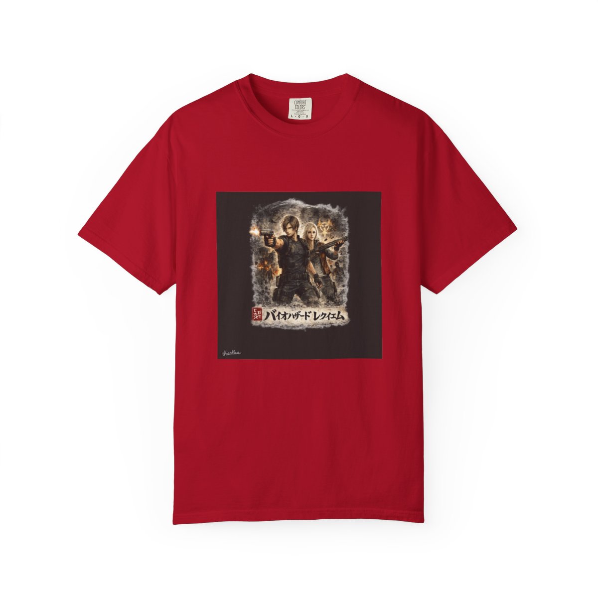 Resident Evil Requiem Sumi-e Inspired T-Shirt