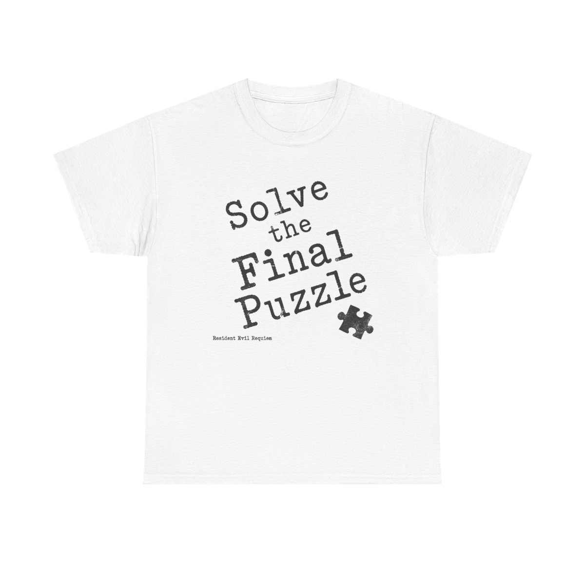 Resident Evil Requiem "Solve the Final Puzzle" Unisex Tee