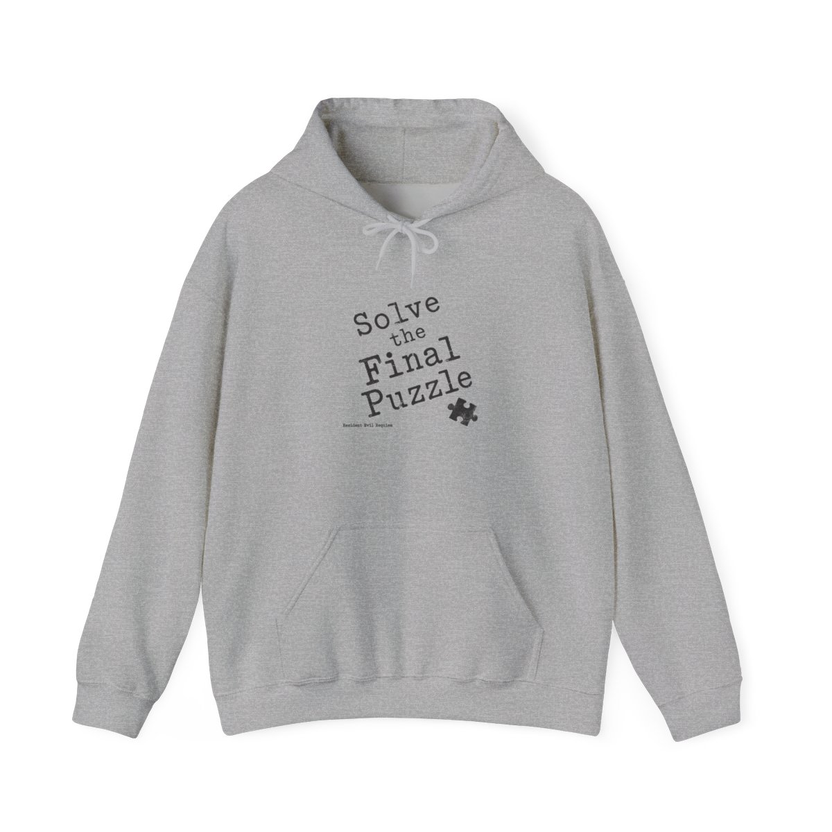Resident Evil Requiem "Solve the Final Puzzle" Hoodie - alternate angle 2, merchandise