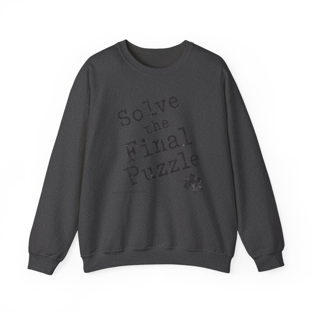 Resident Evil Requiem "Solve the Final Puzzle" Crewneck - alternate angle 3, merchandise