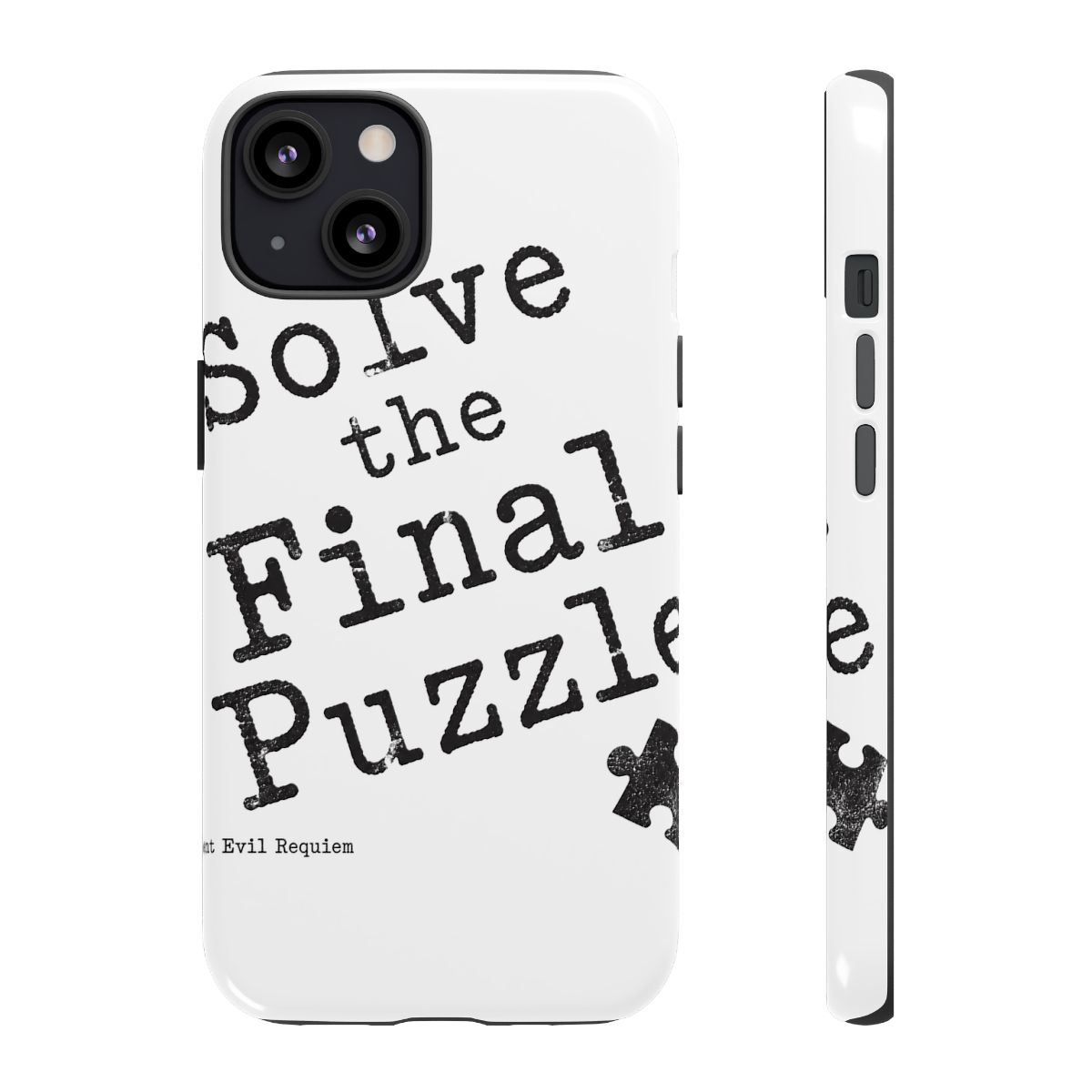 Resident Evil Requiem "Solve the Final Puzzle" Phone Case