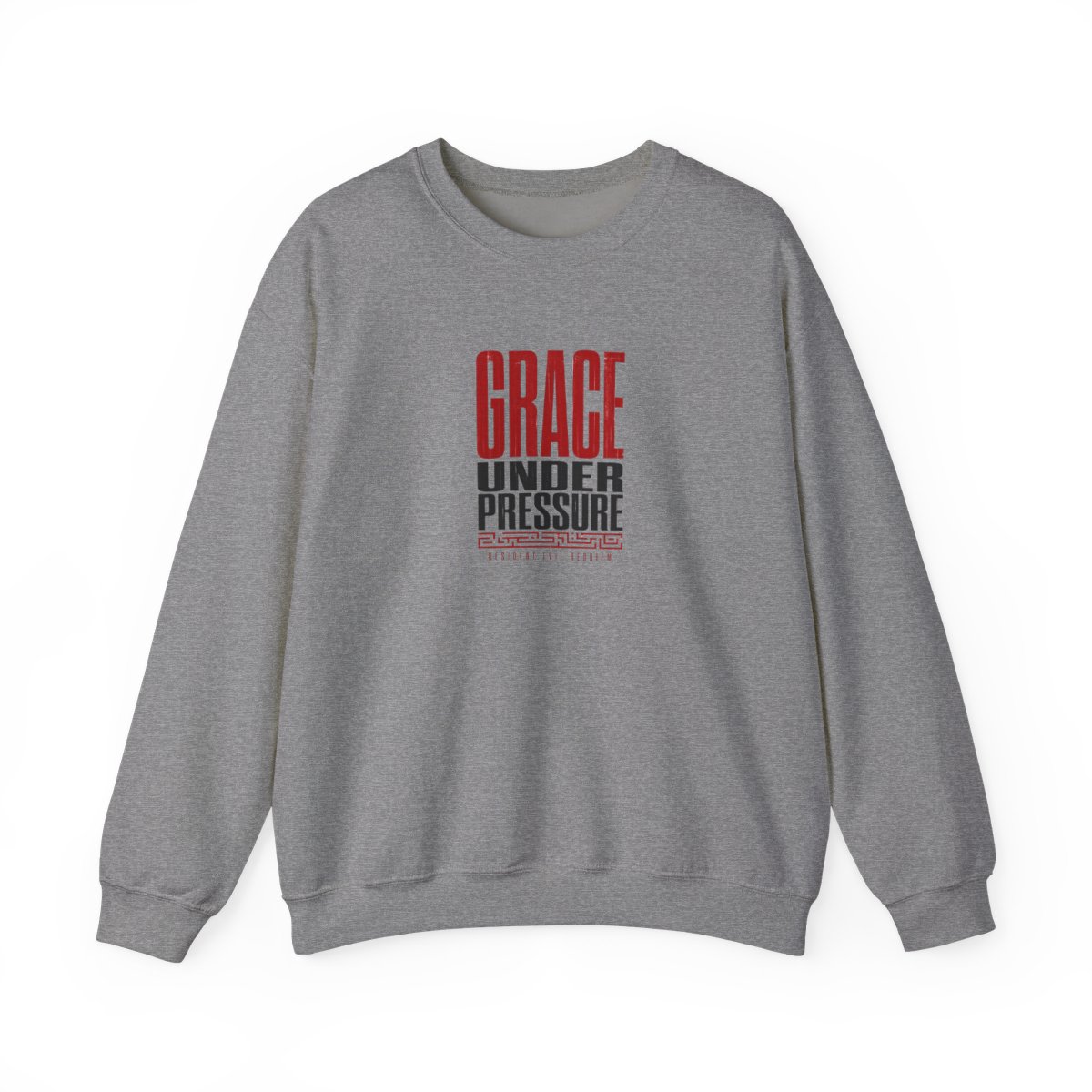 Resident Evil Requiem "Grace Under Pressure" Crewneck - alternate angle 2, merchandise