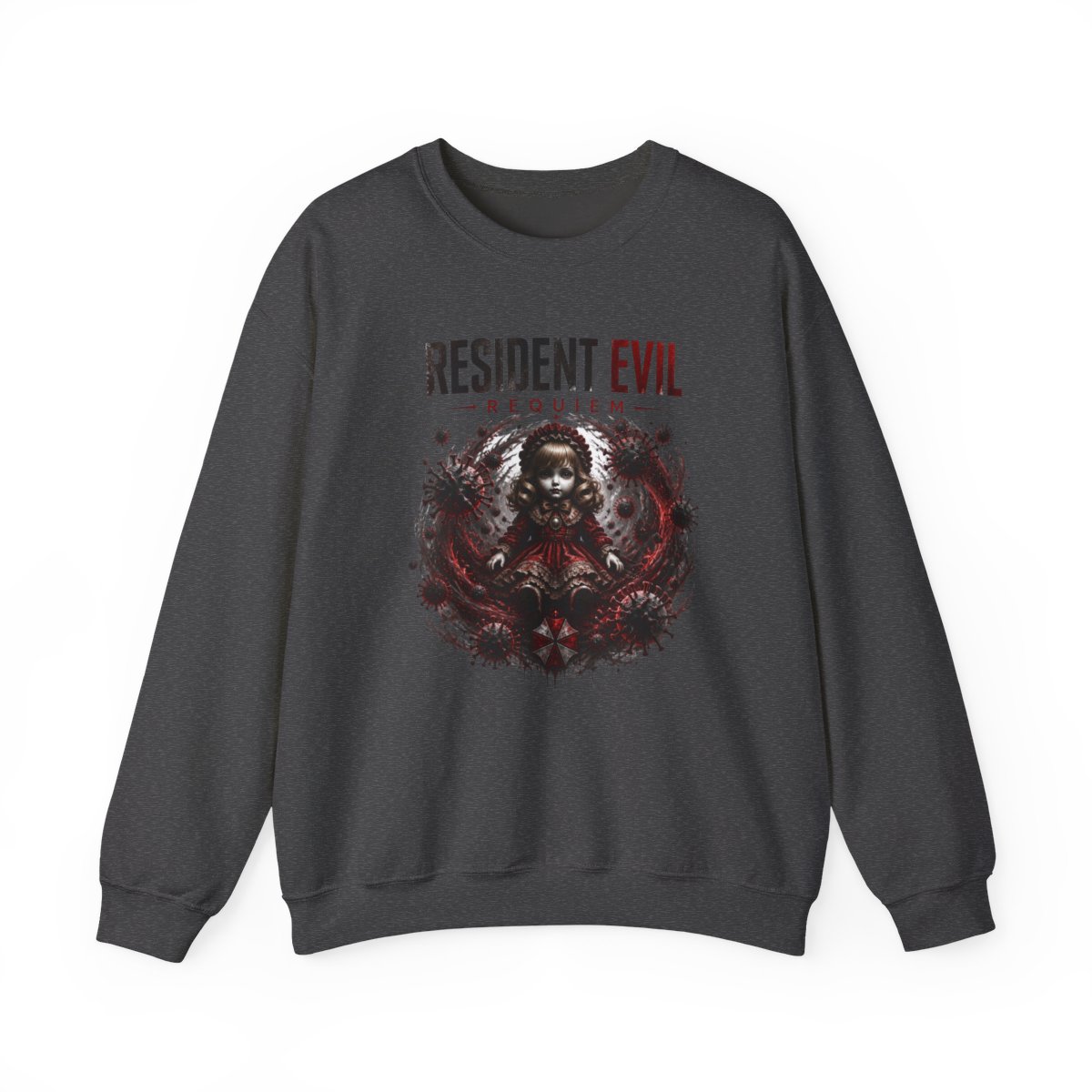 Resident Evil Requiem "Resident Evil Requiem" Crewneck - alternate angle 3, merchandise