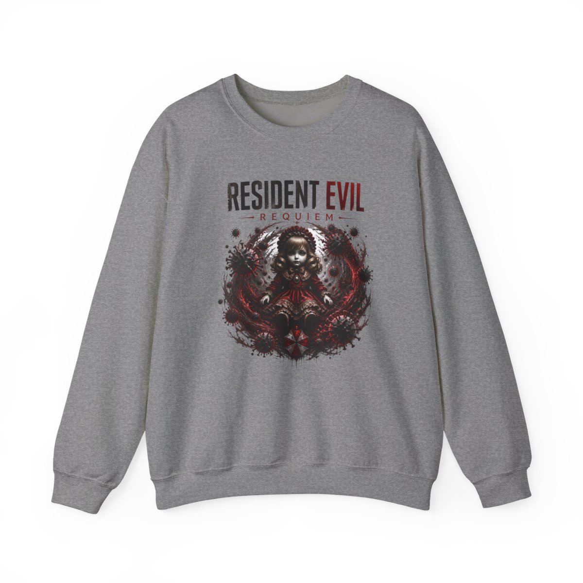 Resident Evil Requiem "Resident Evil Requiem" Crewneck - alternate angle 2, merchandise