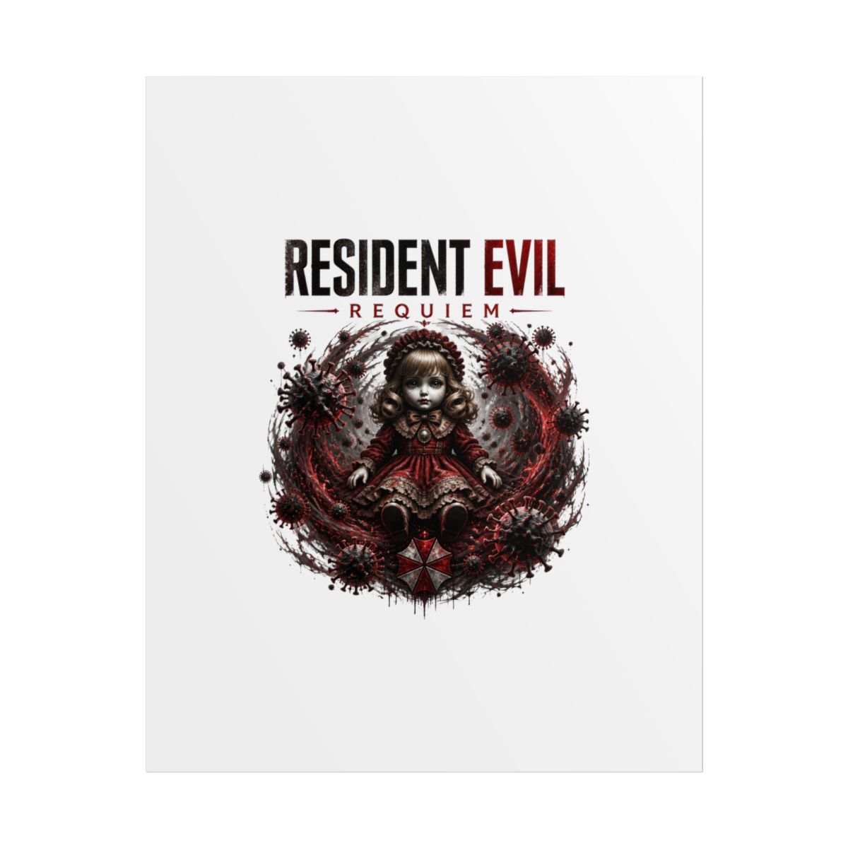 Resident Evil Requiem "Resident Evil Requiem" Poster - Official Posters & Wall Art merchandise