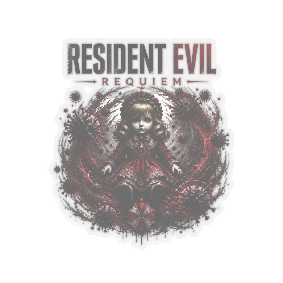 Resident Evil Requiem "Resident Evil Requiem" Sticker