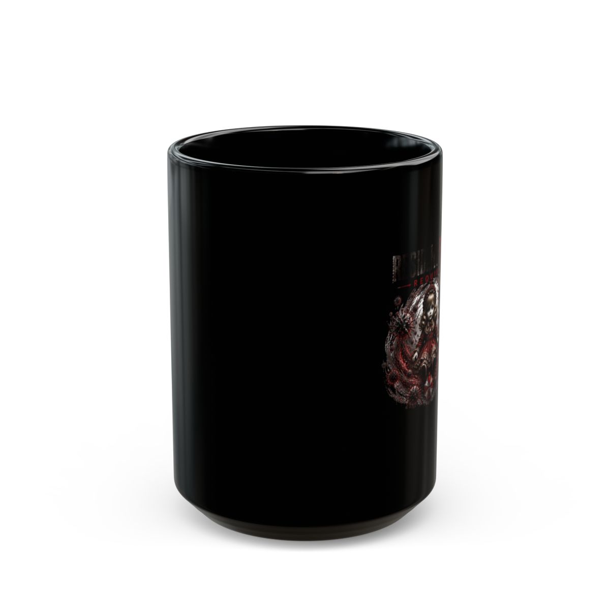 Resident Evil Requiem "Resident Evil Requiem" Black Mug - alternate angle 2, merchandise