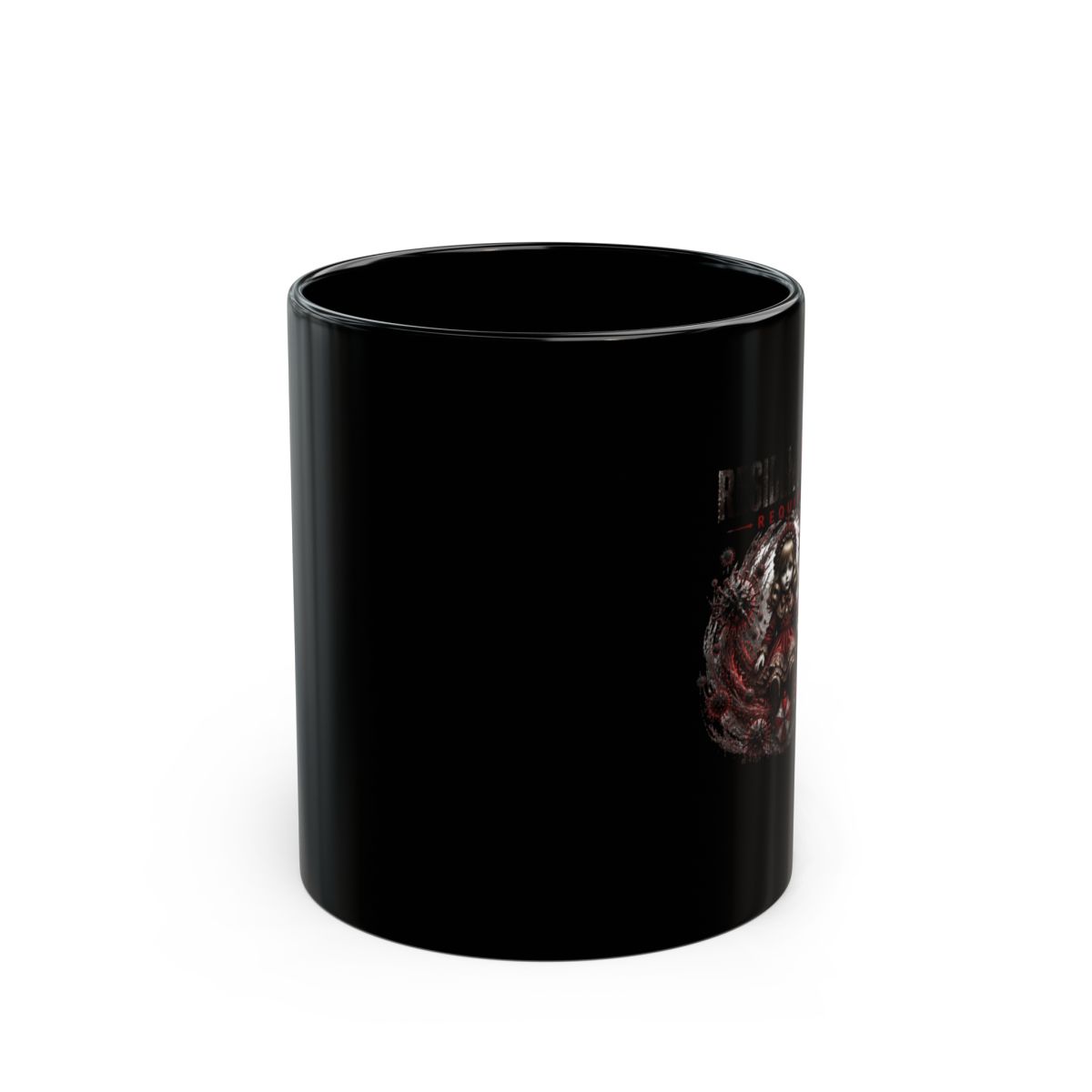 Resident Evil Requiem "Resident Evil Requiem" Black Mug - alternate angle 1, merchandise