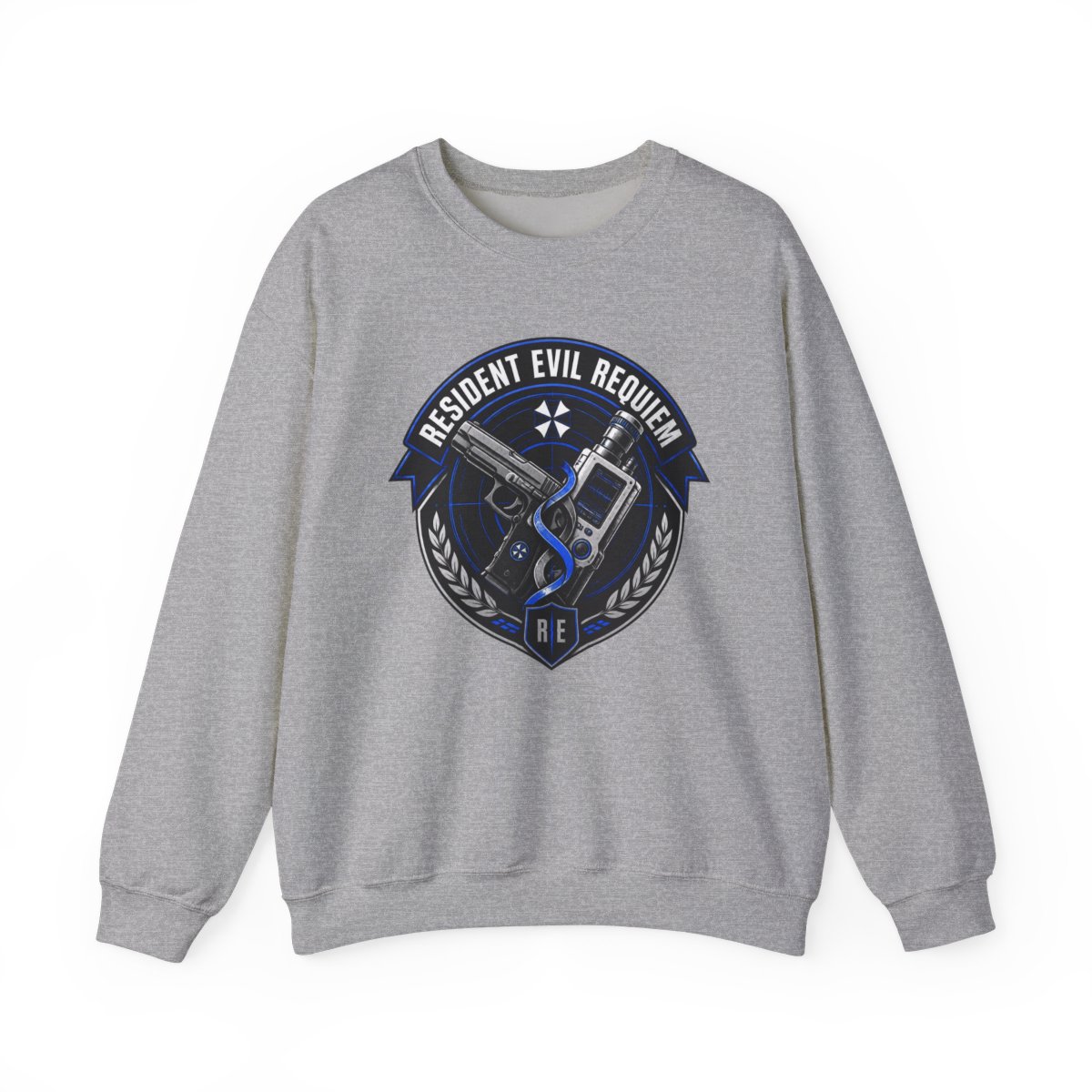 Resident Evil Requiem Pistol And Grace Crewneck