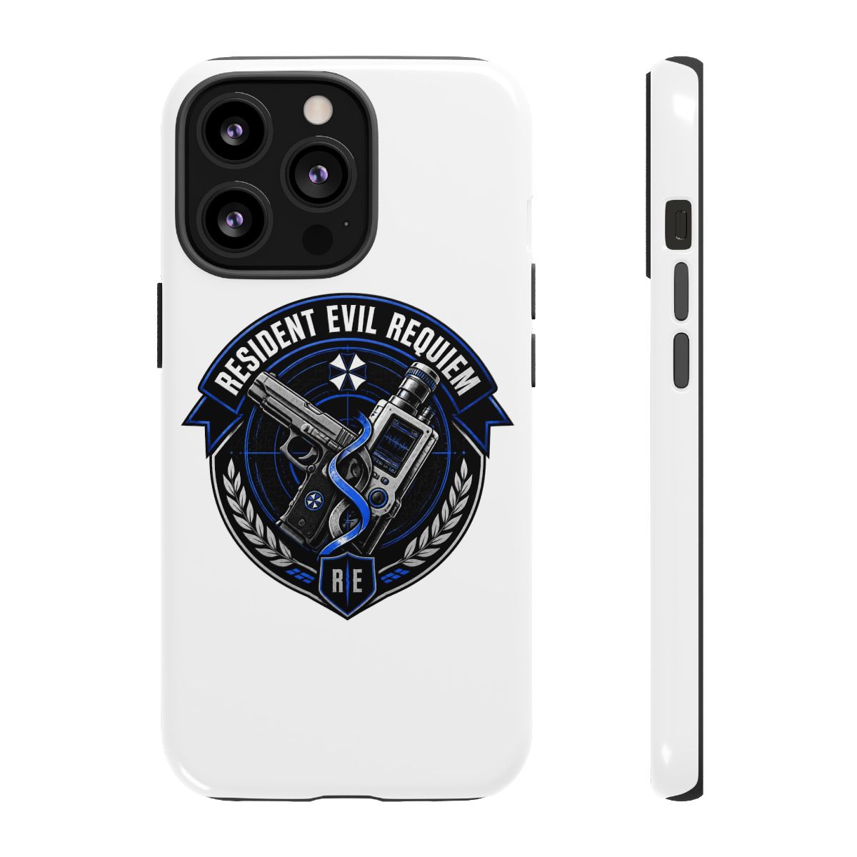 Resident Evil Requiem Pistol And Grace Phone Case - alternate angle 1, merchandise