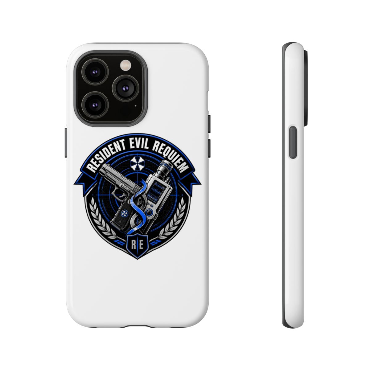 Resident Evil Requiem Pistol And Grace Phone Case - alternate angle 5, merchandise