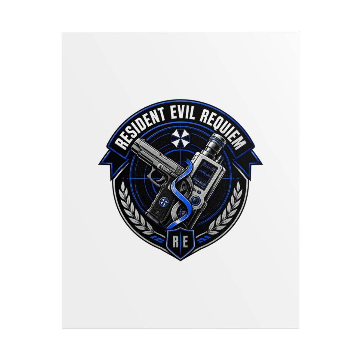 Resident Evil Requiem Pistol And Grace Poster - Official Posters & Wall Art merchandise