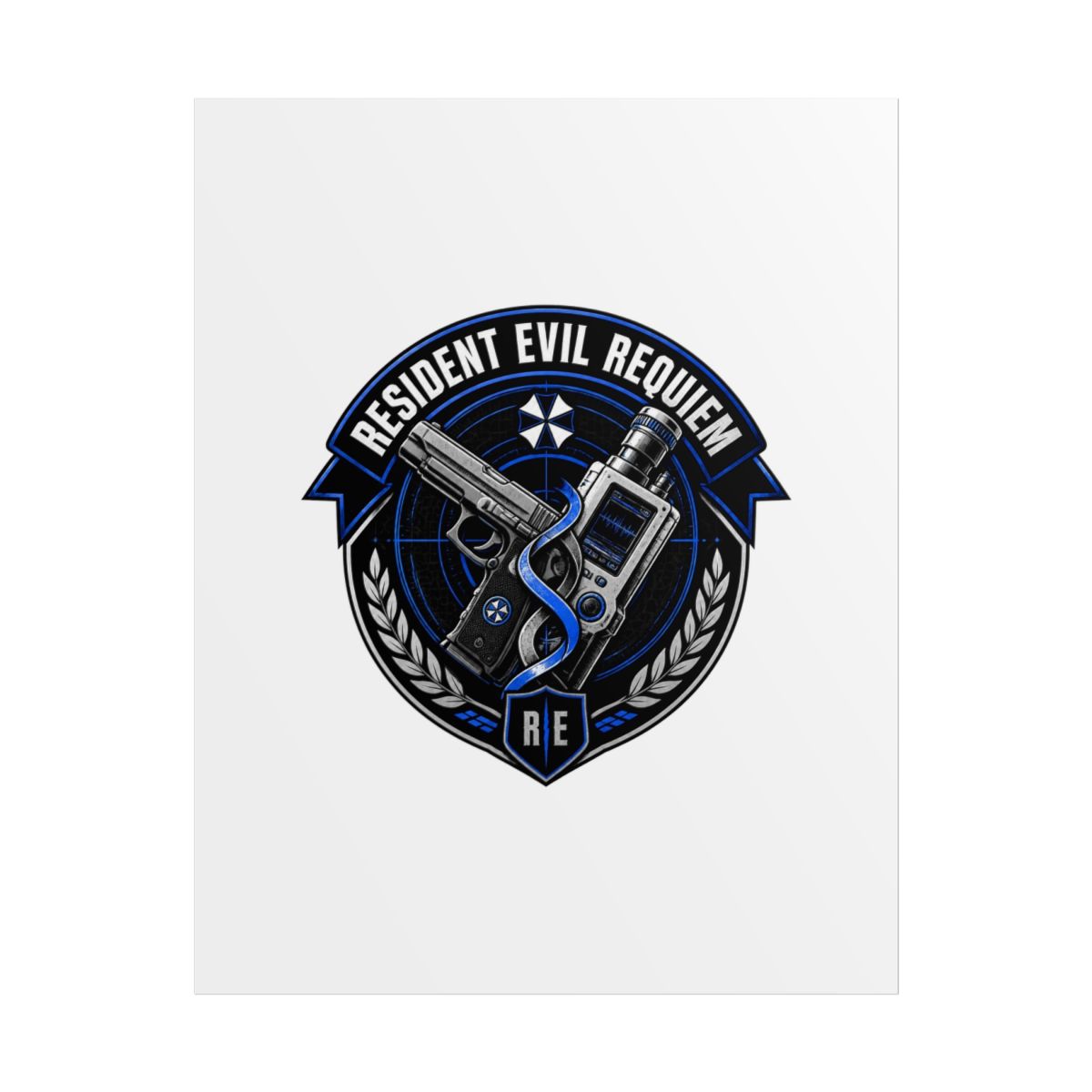 Resident Evil Requiem Pistol And Grace Poster - alternate angle 1, merchandise