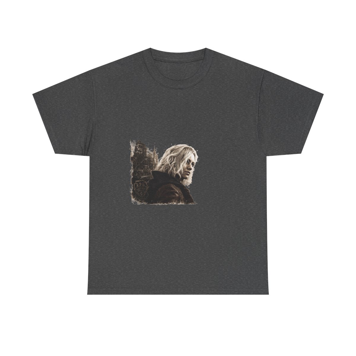 Resident Evil Requiem "RESIDENT EVIL" Unisex Tee - alternate angle 3, merchandise