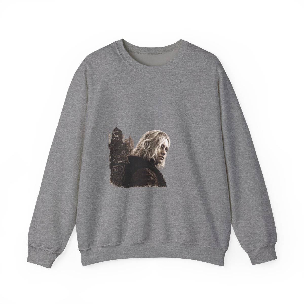 Resident Evil Requiem "RESIDENT EVIL" Crewneck - alternate angle 2, merchandise