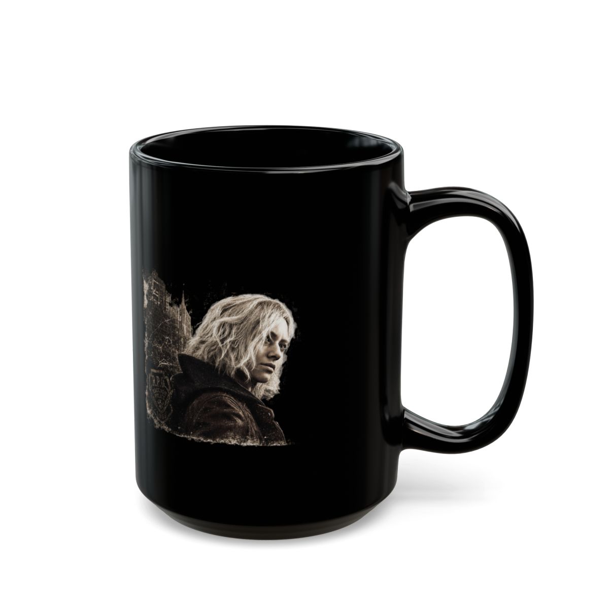 Resident Evil Requiem "RESIDENT EVIL" Black Mug - alternate angle 5, merchandise