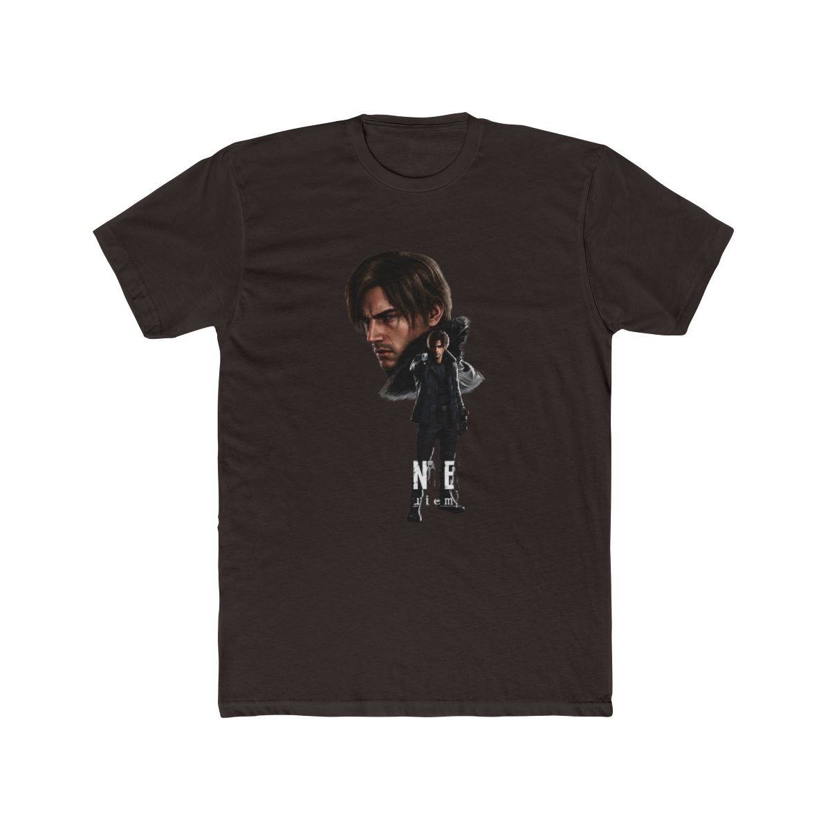 Leon The Chad Kennedy / Resident Evil Requiem / Fanart T Shirt - alternate angle 3, merchandise