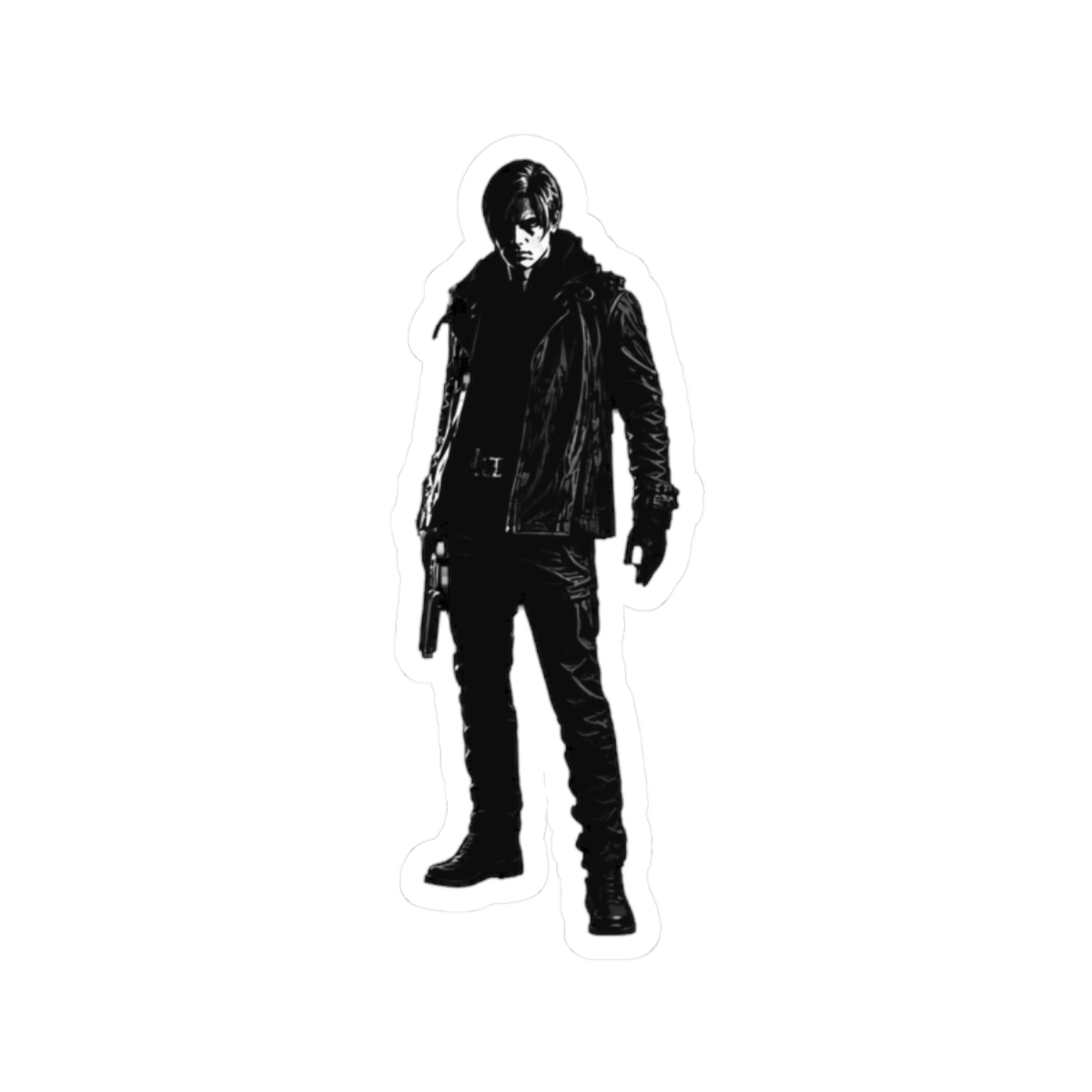 Leon Requiem Sticker | Resident Evil Requiem - alternate angle 3, merchandise