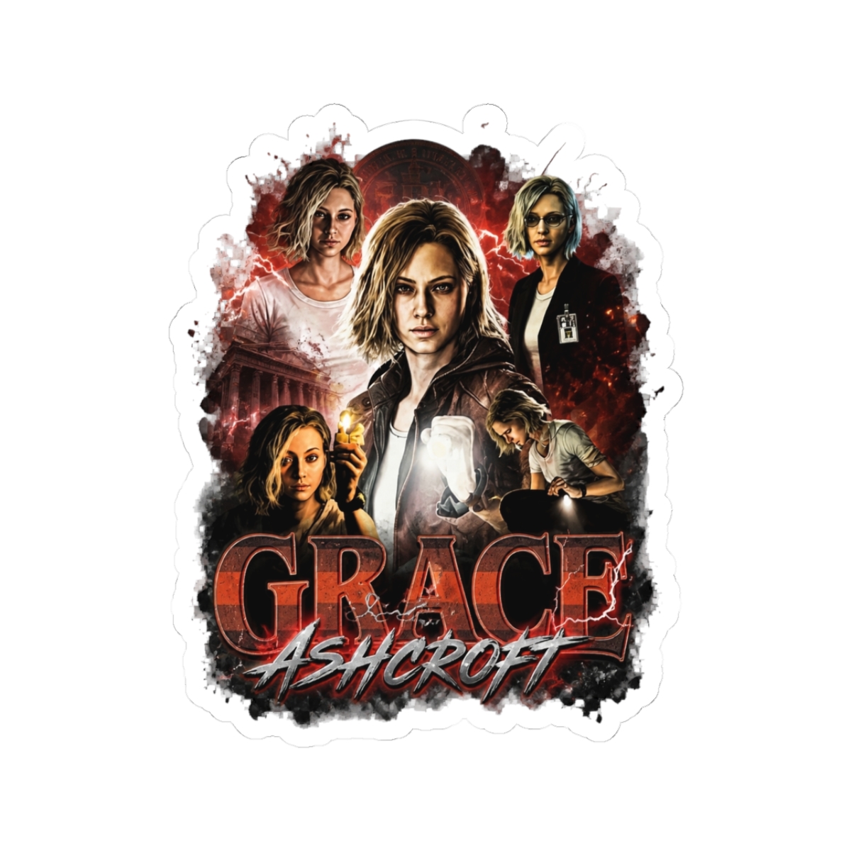 Grace Ashcroft -Resident Evil 9 Requiem Sticker | Resident Evil Requiem