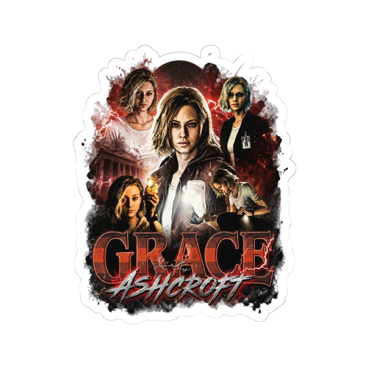 Grace Ashcroft -Resident Evil 9 Requiem Sticker | Resident Evil Requiem
