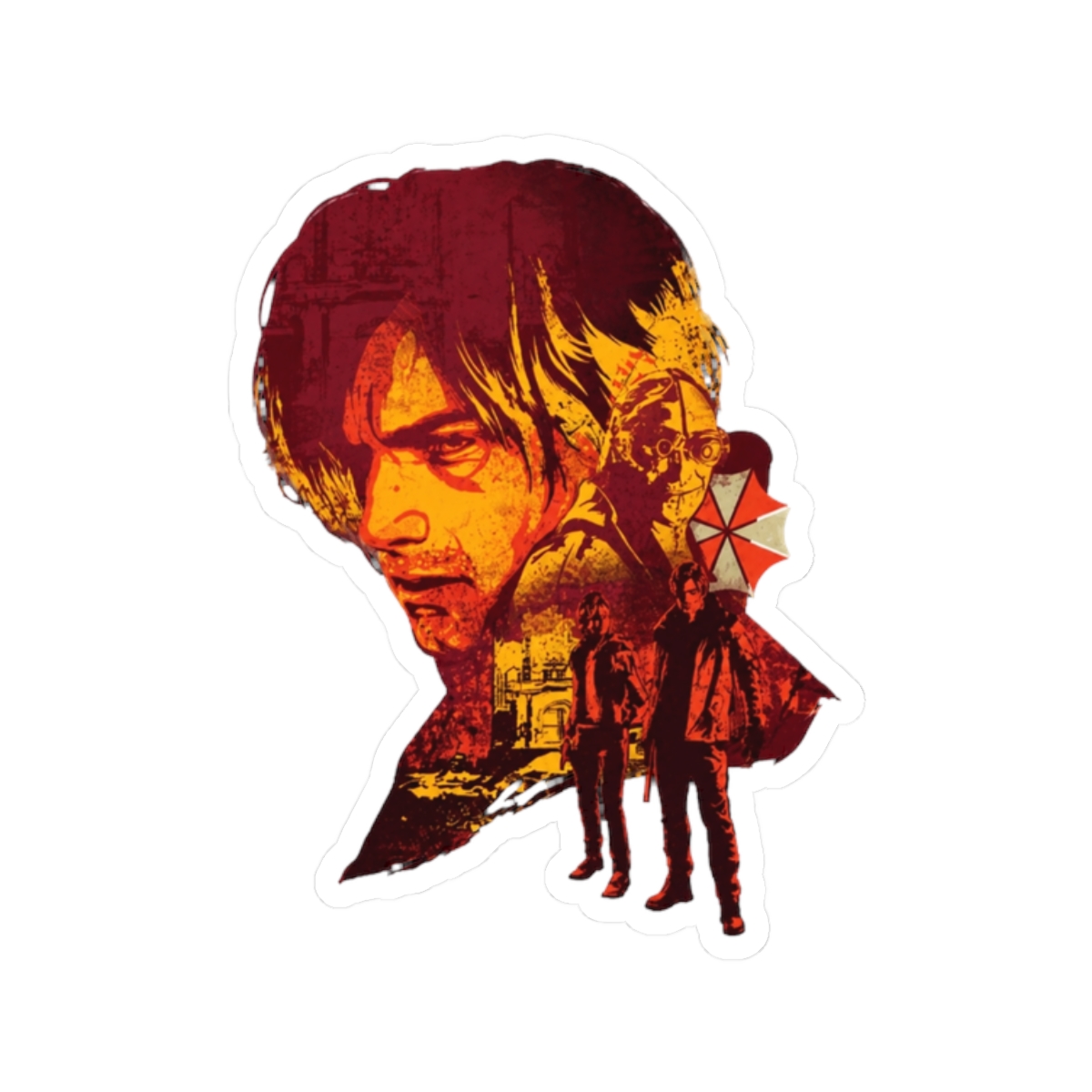 Leon’s Last Requiem Sticker | Resident Evil Requiem - alternate angle 3, merchandise