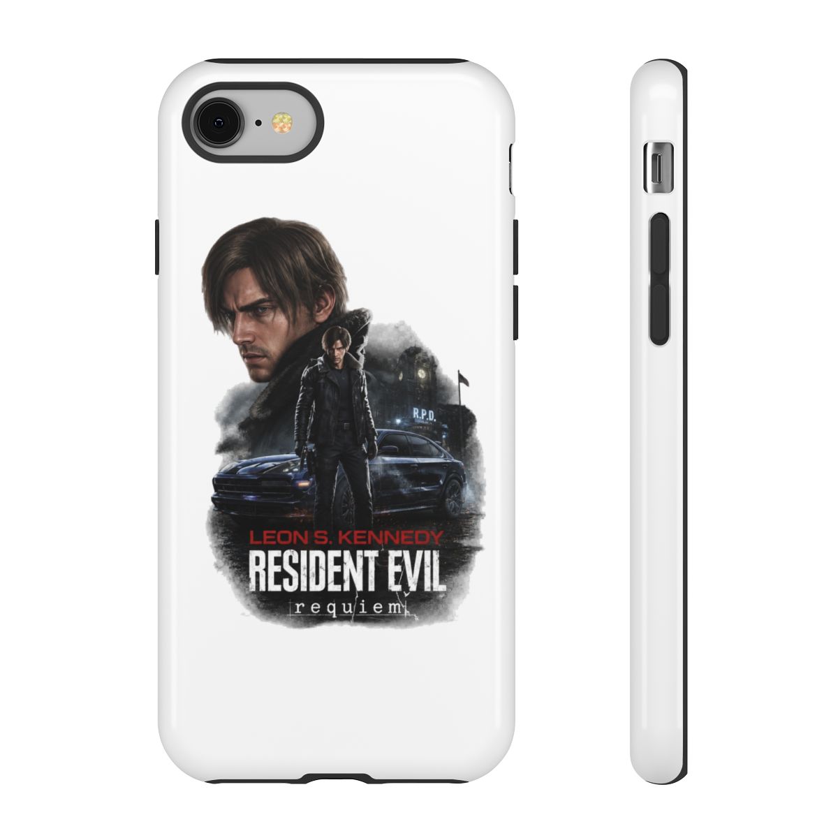 Leon The Chad Kennedy / Resident Evil Requiem / Fanart Phone Case