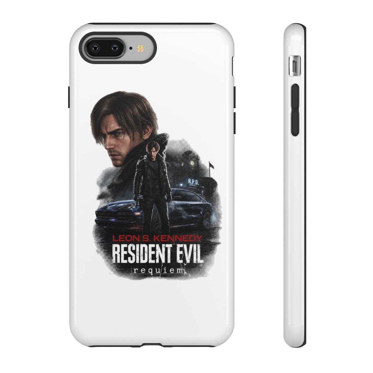 Leon The Chad Kennedy / Resident Evil Requiem / Fanart Phone Case