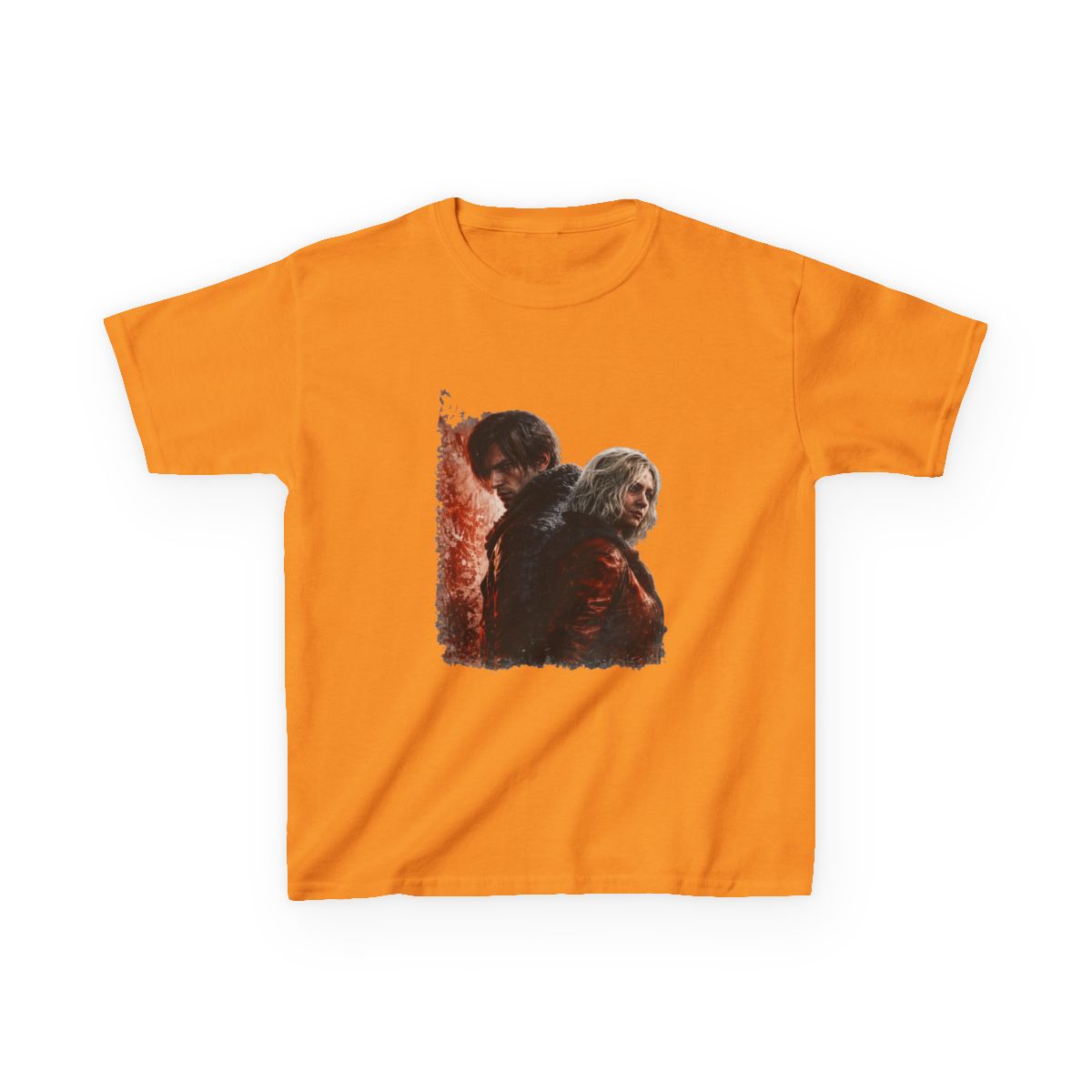 Vintage Resident Evil Requiem 2026 Kids T-Shirt - alternate angle 4, merchandise
