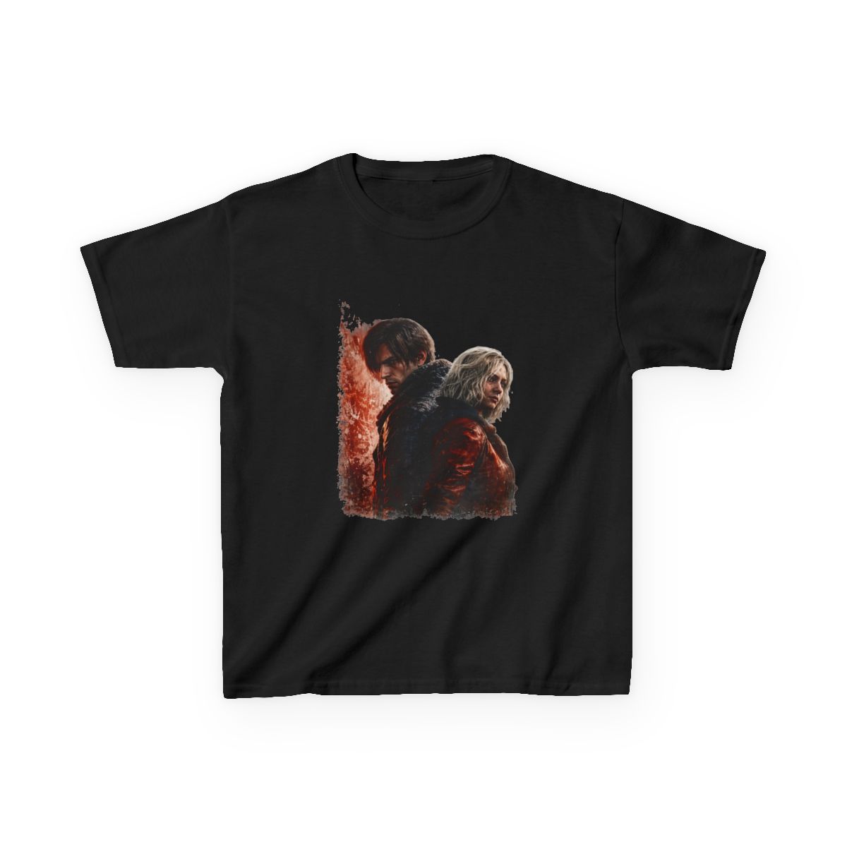 Vintage Resident Evil Requiem 2026 Kids T-Shirt - alternate angle 2, merchandise