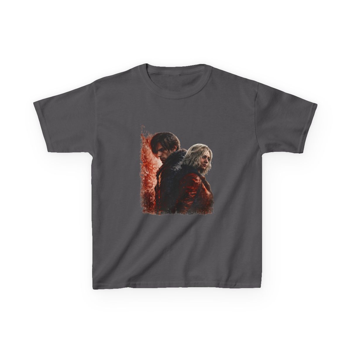 Vintage Resident Evil Requiem 2026 Kids T-Shirt - alternate angle 4, merchandise