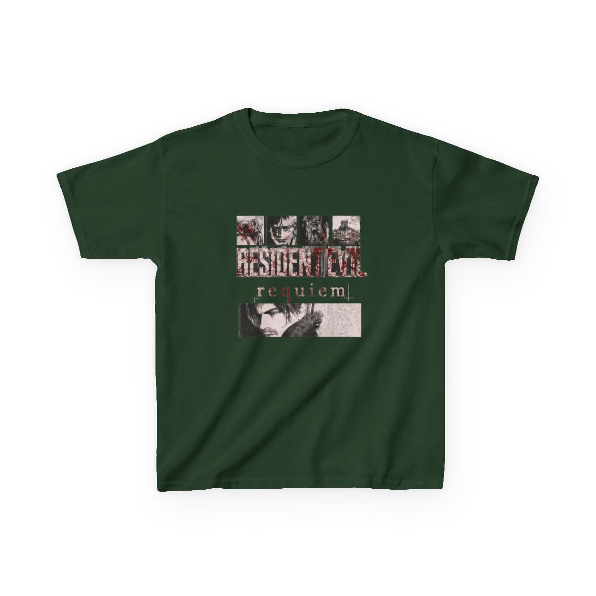 resident evil requiem Kids T-Shirt - alternate angle 4, merchandise
