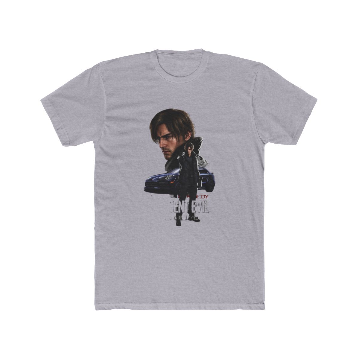 Leon The Chad Kennedy / Resident Evil Requiem / Fanart Long Sleeve T Shirt - alternate angle 3, merchandise