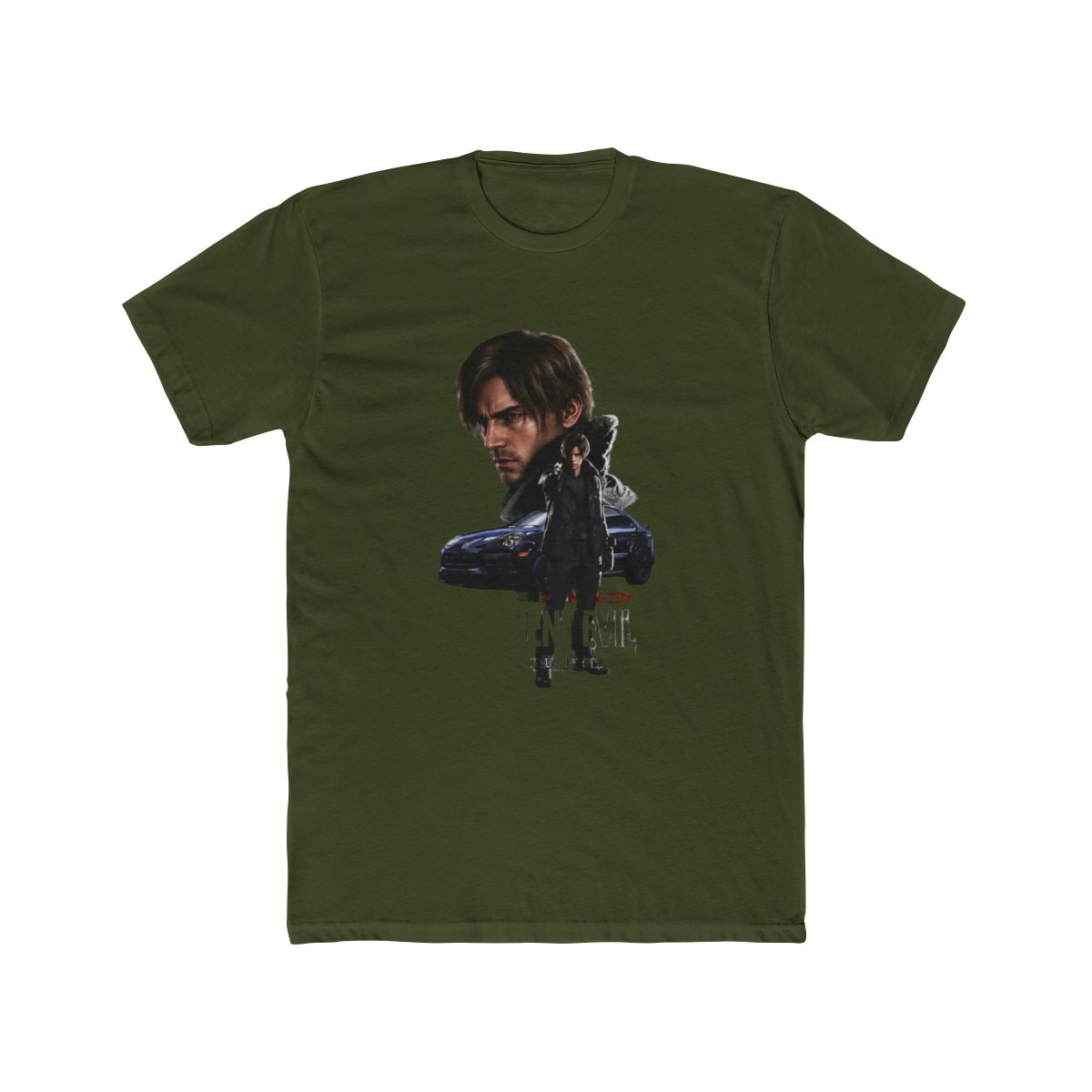 Leon The Chad Kennedy / Resident Evil Requiem / Fanart Long Sleeve T Shirt - alternate angle 4, merchandise