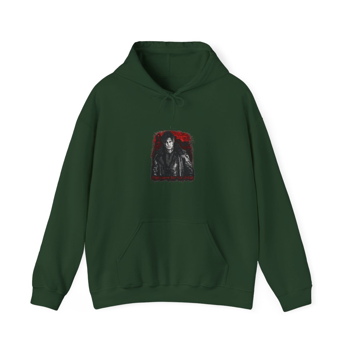 Resident Evil Requiem Leon Kennedy Raccoon City Distressed Hoodie - alternate angle 5, merchandise
