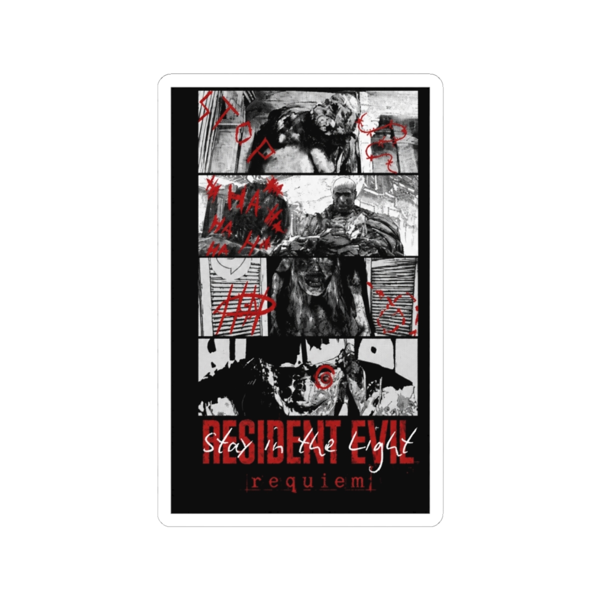 resident evil requiem Sticker