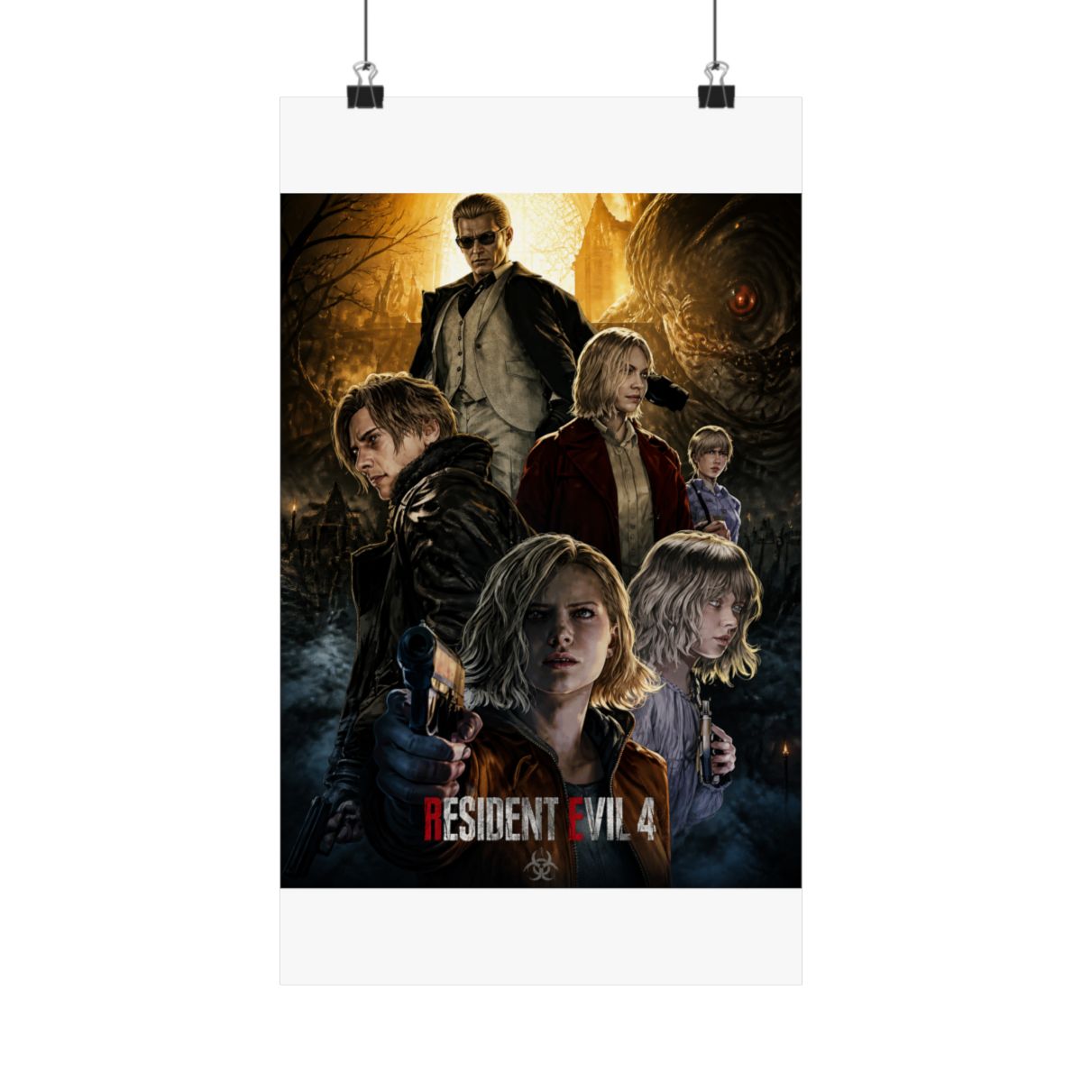 RE 30TH Anniversary Requiem Fanart Poster | Resident Evil Requiem - alternate angle 5, merchandise
