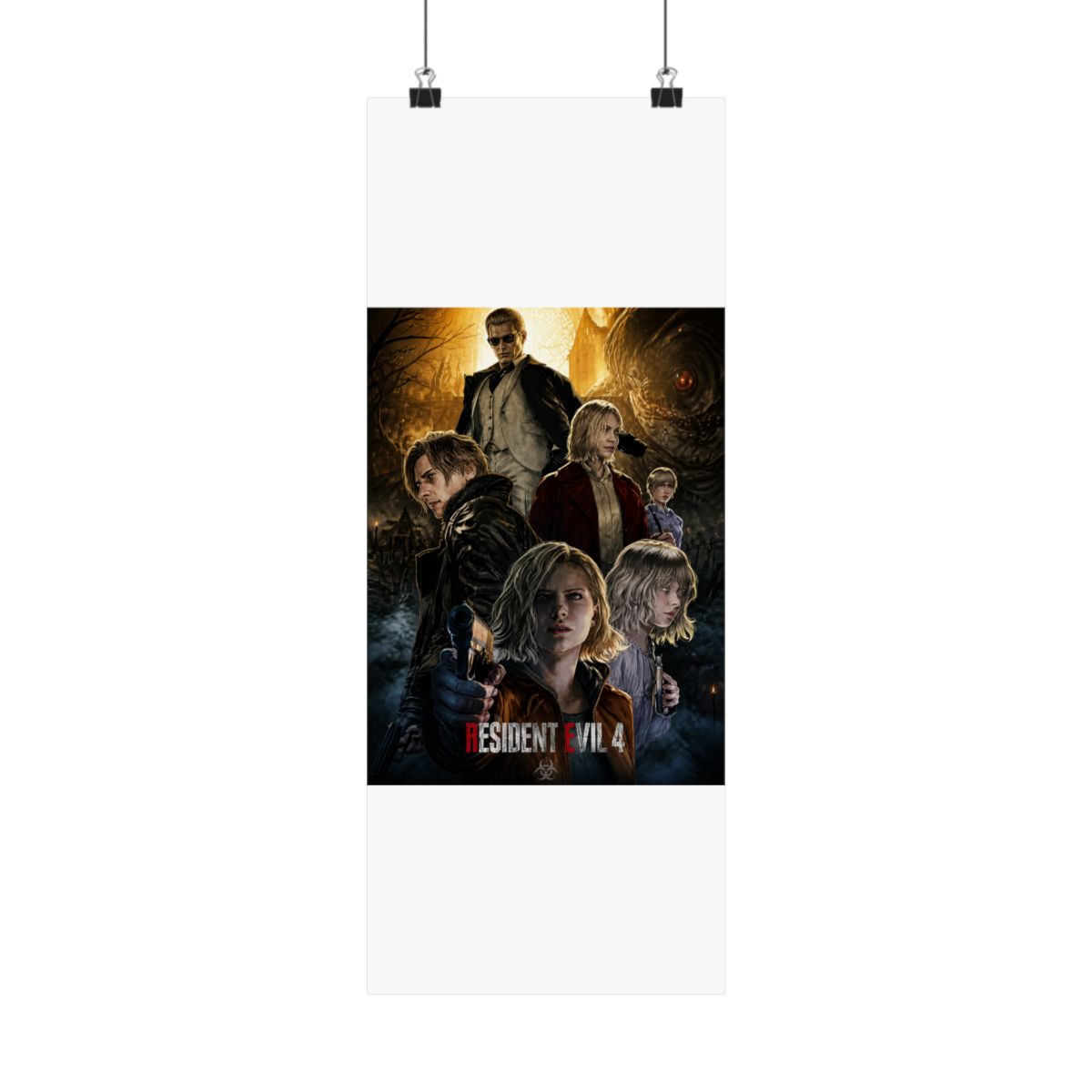 RE 30TH Anniversary Requiem Fanart Poster | Resident Evil Requiem - alternate angle 2, merchandise