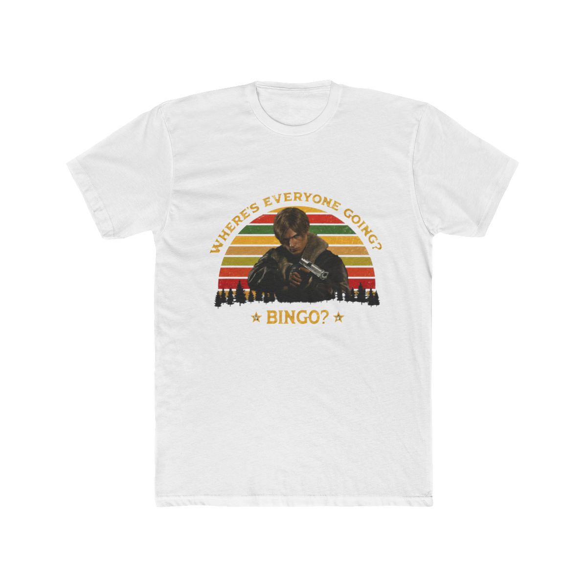 Leon Kennedy Requiem, Re9 Requiem, Leon Kennedy, Resident Evil, Resident Evil 9 Requiem, Raccoon City Resident Evil T Shirt | Resident Evil Requiem