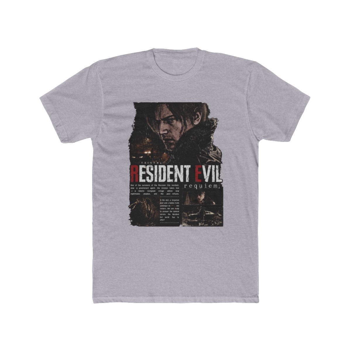 Honor Resident Evil 9 T Shirt | Resident Evil Requiem - alternate angle 5, merchandise