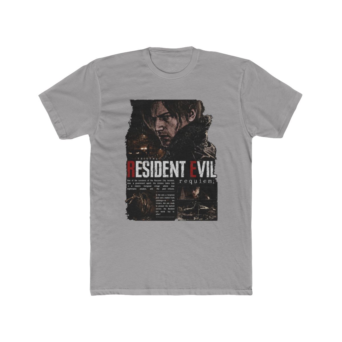 Honor Resident Evil 9 T Shirt | Resident Evil Requiem - alternate angle 2, merchandise
