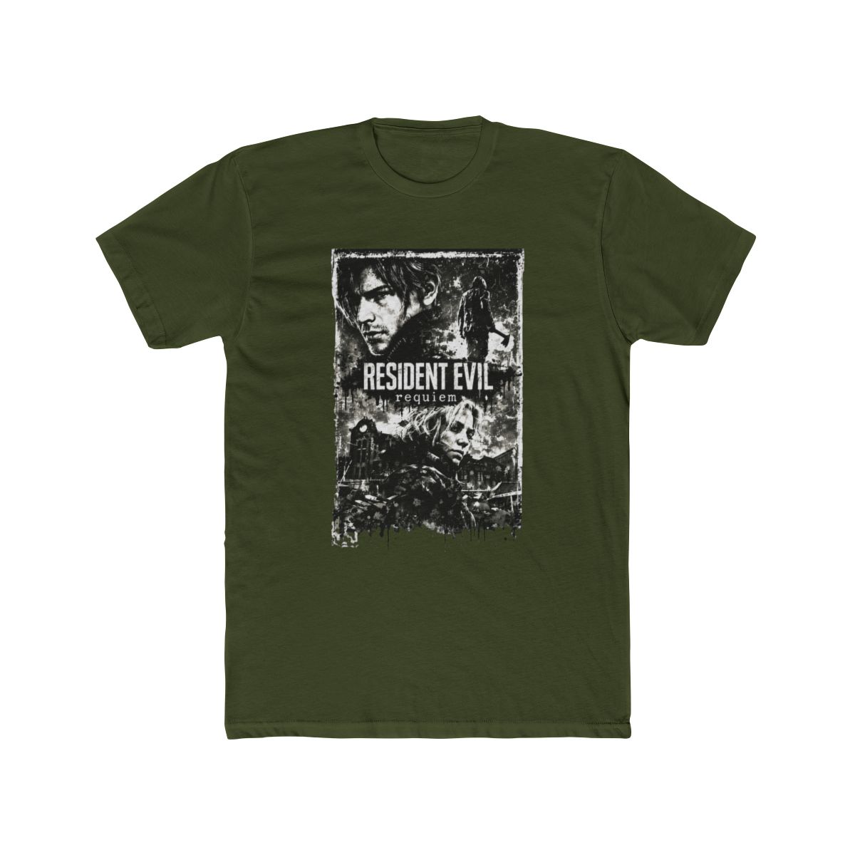 Resident-Evil-Requiem-Leon T Shirt | Resident Evil Requiem - alternate angle 4, merchandise