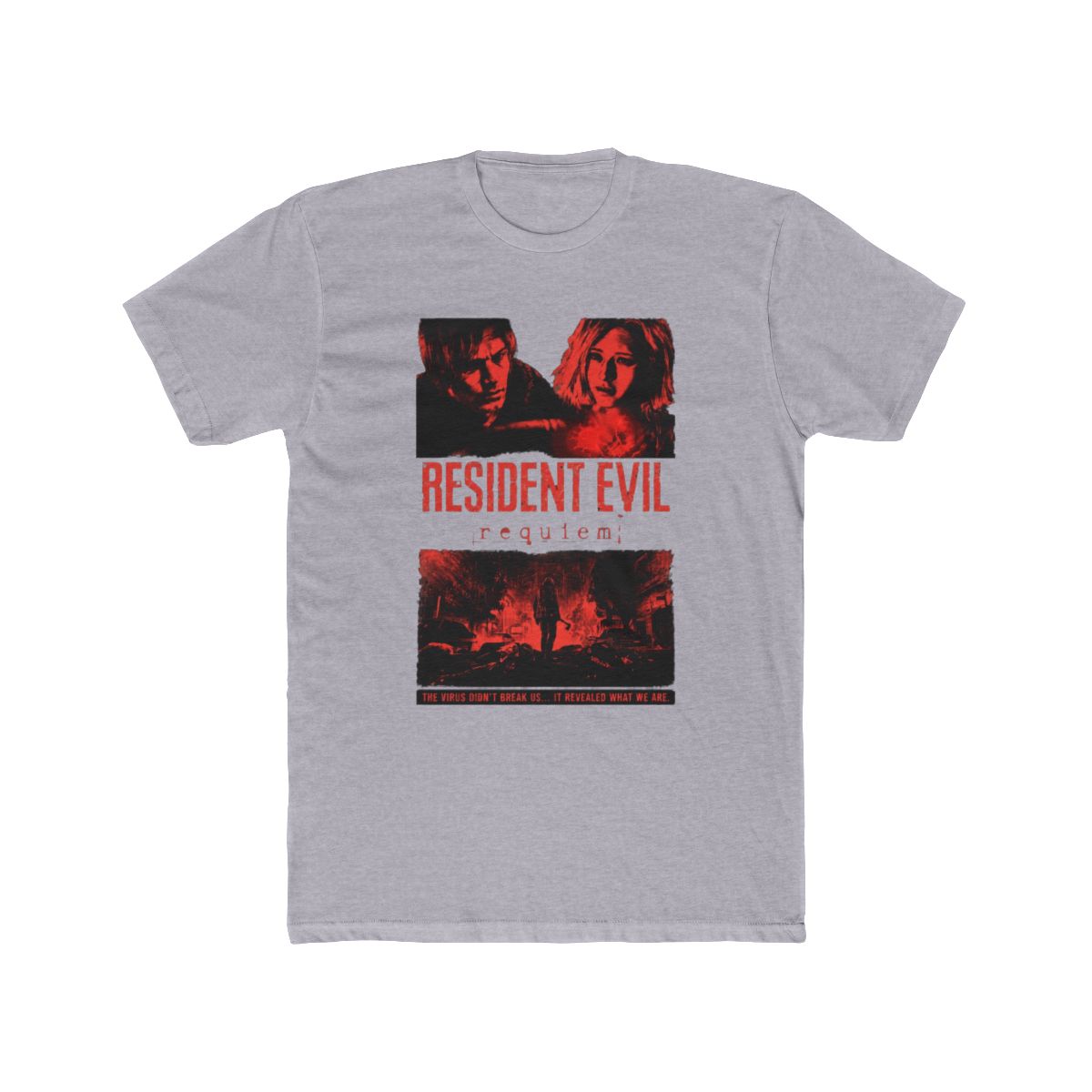 Resident Evil 9 Requiem Leon Kennedy Vintage Retro T Shirt | Resident Evil Requiem - alternate angle 5, merchandise